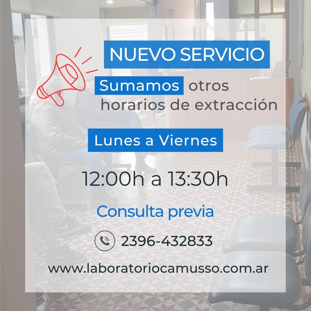 Más horarios de extracción